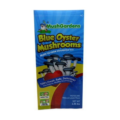 Goedkope bedrukte plastic gedroogde oesterzwamzaadgroeiverpakkingszak